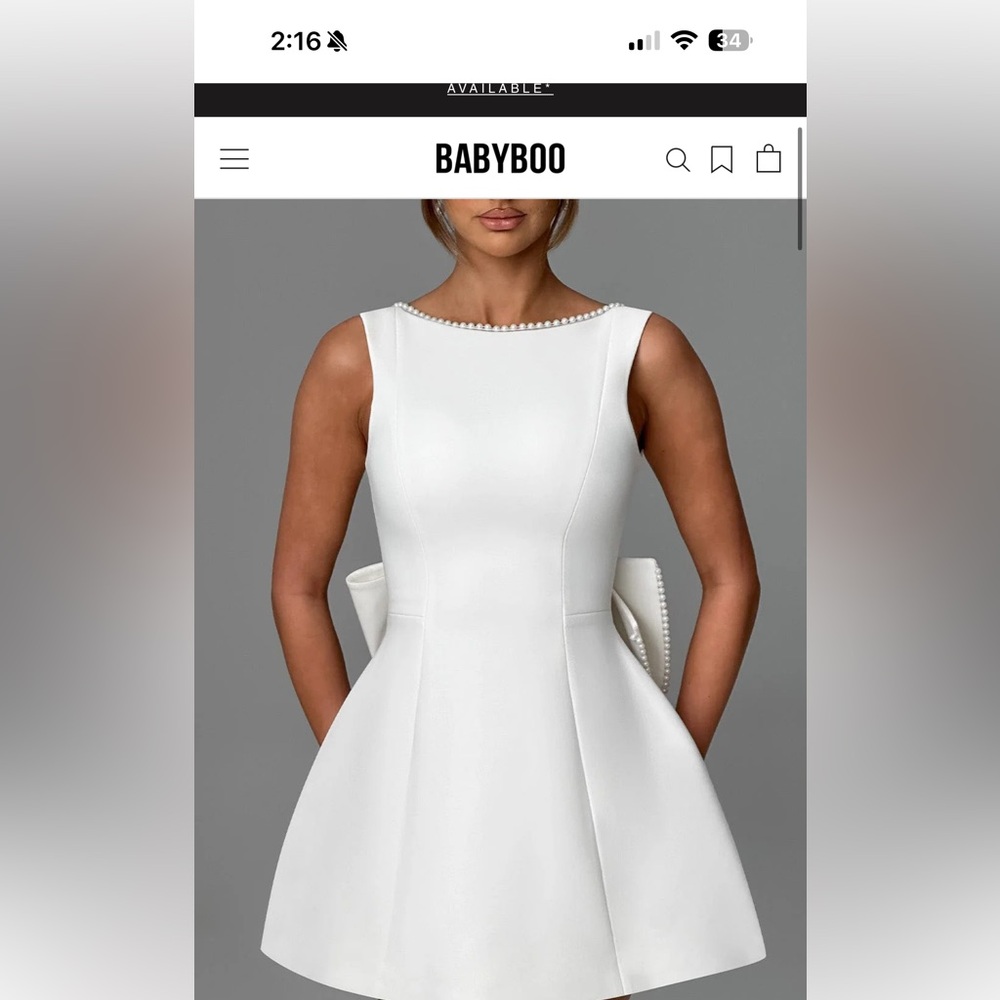 Babyboo Carrie Mini Dress - Picture 3 of 5